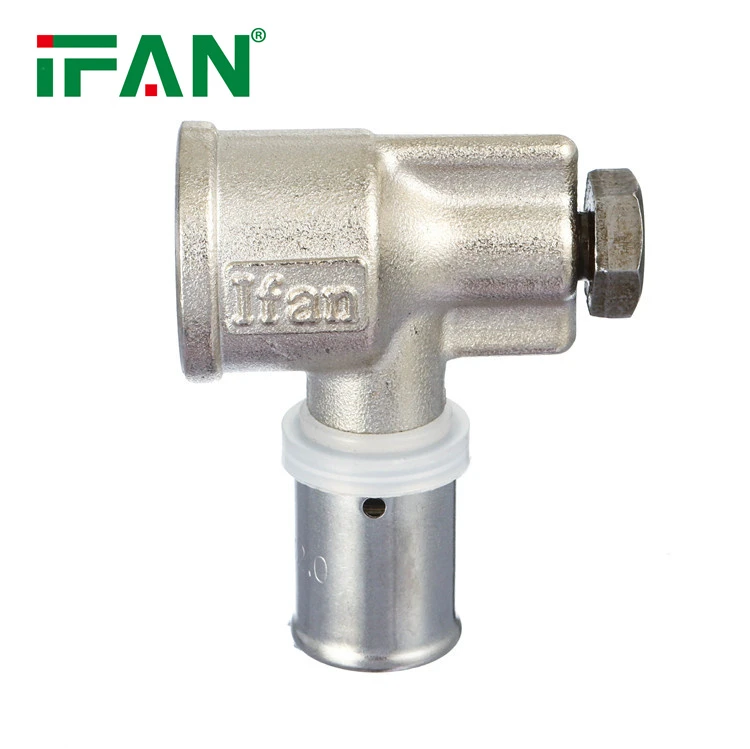 Zacisk kolankowy z gwintem żeńskim