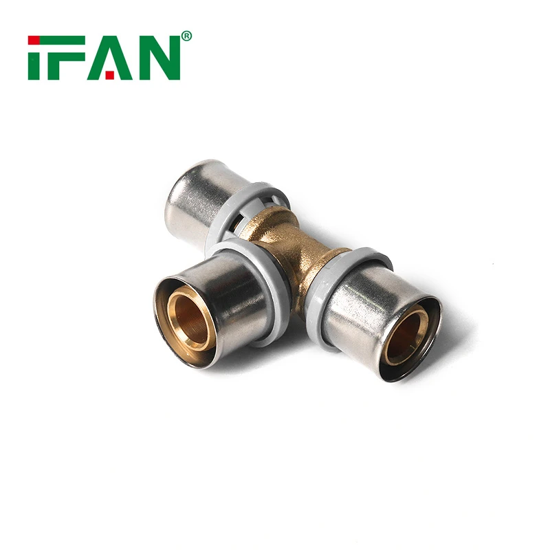 Trójnik mosiężny PEX