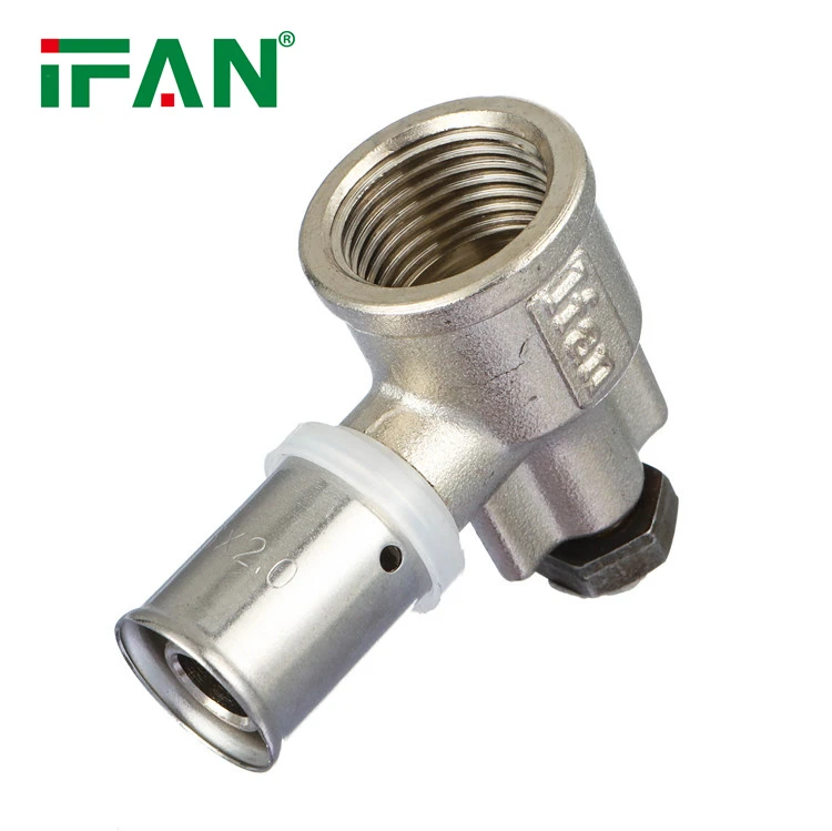 Zacisk kolankowy z gwintem żeńskim