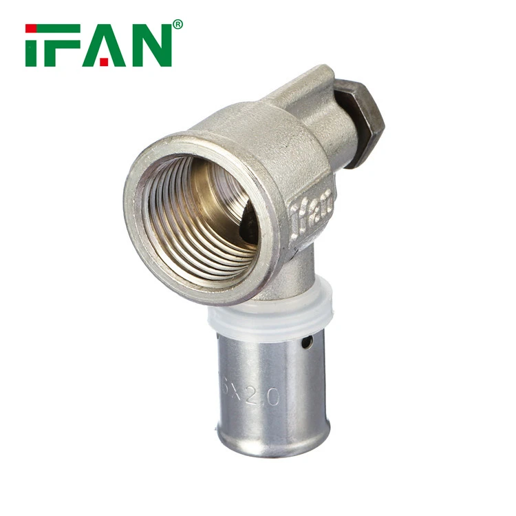 Zacisk kolankowy z gwintem żeńskim