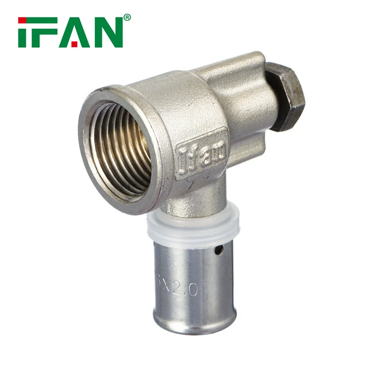 Zacisk kolankowy z gwintem żeńskim