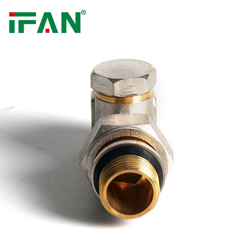 Zawór kątowy dwukolorowy