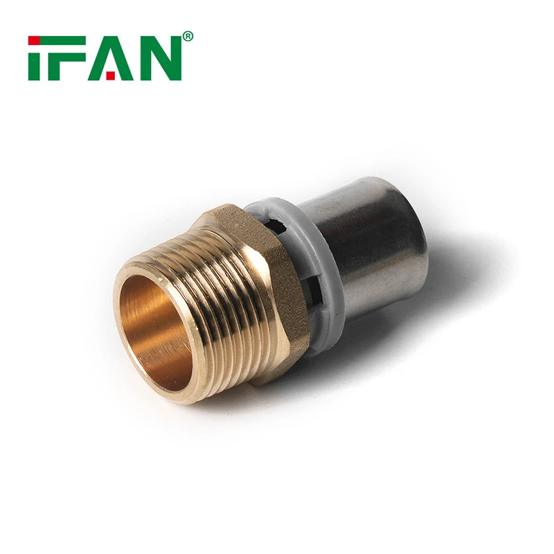 PEX mosiądz gwint zewnętrzny prosty