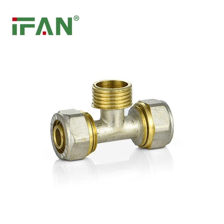 Złącze PEX z gniazdem trójnik męski