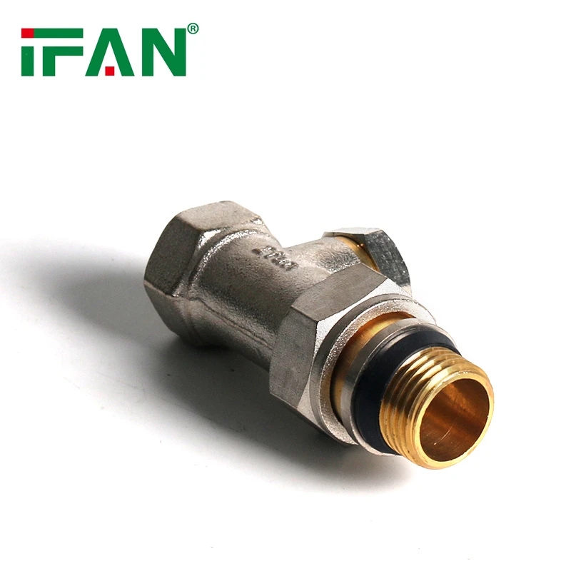 Zawór kątowy dwukolorowy