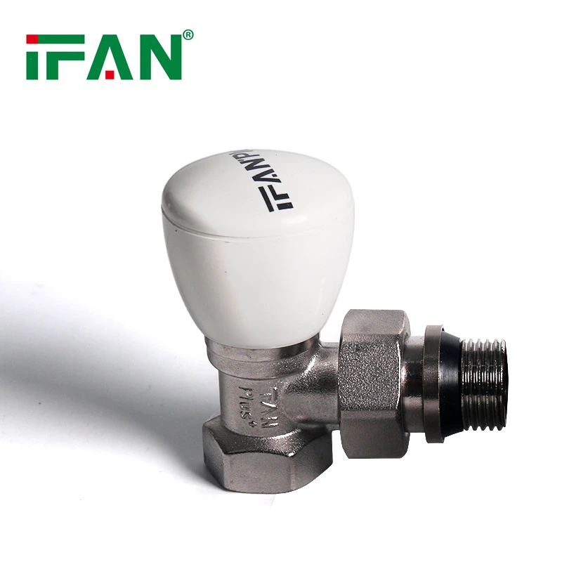 Zawór kątowy do regulacji temperatury