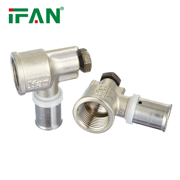 Zacisk kolankowy z gwintem żeńskim