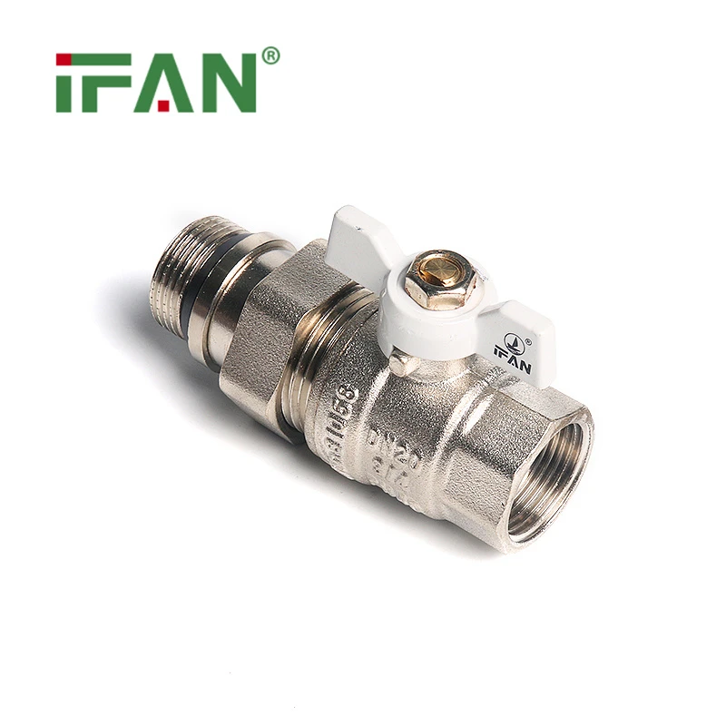 Zawór kulowy jednozłączkowy