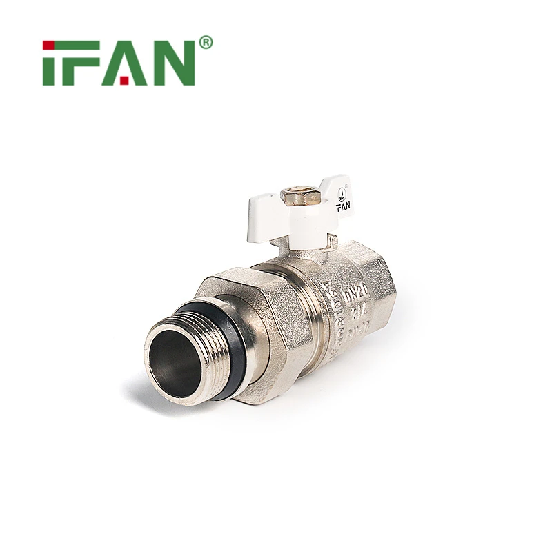 Zawór kulowy jednozłączkowy