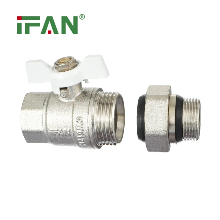 Zawór kulowy z uchwytem motylkowym