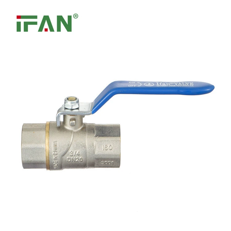 Zawory kulowe miedziane