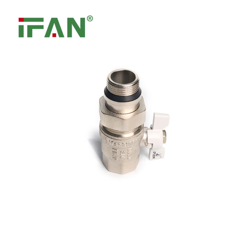 Zawór kulowy jednozłączkowy