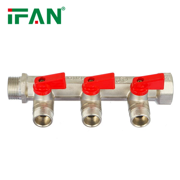 Miedziane złączki rozdzielacza